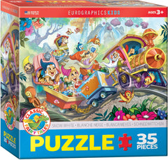EuroGraphics Snow White puzzle box, compact packaging for gifting and storage.