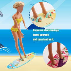EuTengHao beach chair and surfboard for seaside pretend play.