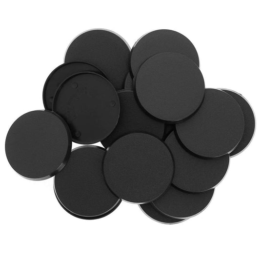 Evemodel MB750 50mm round base pack, sturdy foundation for gaming miniatures.