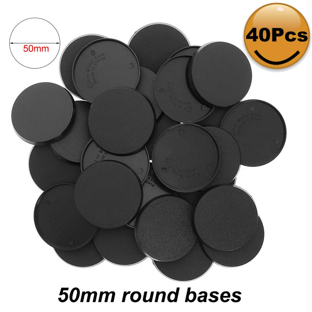 Evemodel MB750 wargaming table-ready bases improve stability during play.