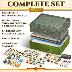 EverGame DND mats PVC coating keeps surfaces clean over time.