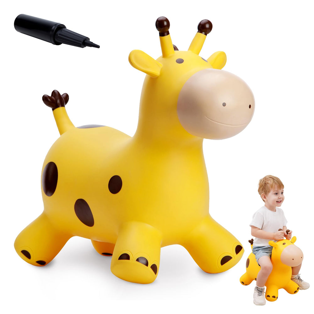 EVERICH TOY Giraffe Hopper front view for toddlers during active play