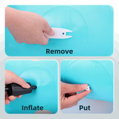 EVERICH TOY giraffe hopper encourages imaginative play during adventures.