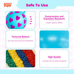 Everich Toy hopper ball in use by child outdoors improving balance