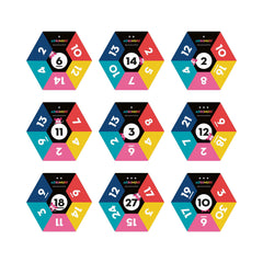 Ideal for family game nights, encouraging collaborative or competitive learning.