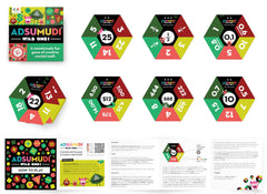 Evermade Adsumudi Math Game Michigan-made packaging and materials