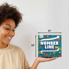 Evermade Number Line supports 2–6 players with flexible, quick rounds.