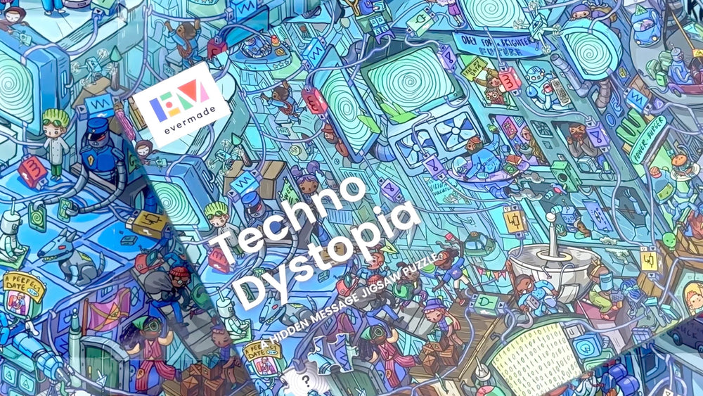 Evermade Techno Dystopia close-up pieces, premium-cut for satisfying snaps.