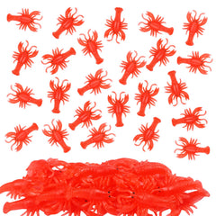 EVERMARKET mini lobster toy red for tactile play and learning