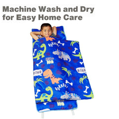 EVERYDAY KIDS nap mat designed for ages 3 to 6 supports daycare use.