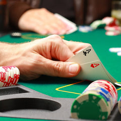 EVIEUN converts dining table into poker space in seconds.