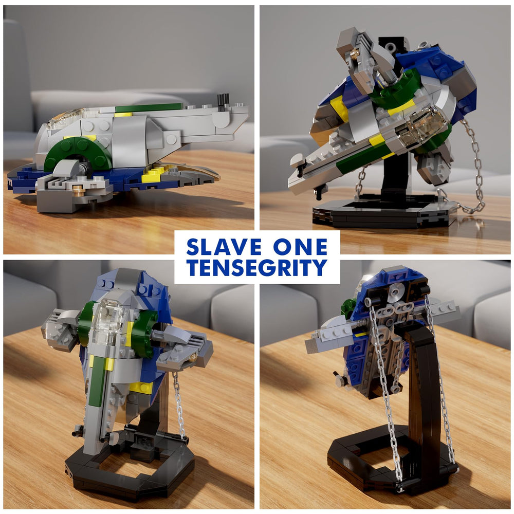 EvoFTIOR tensegrity flight mode showcases transformable display and play.