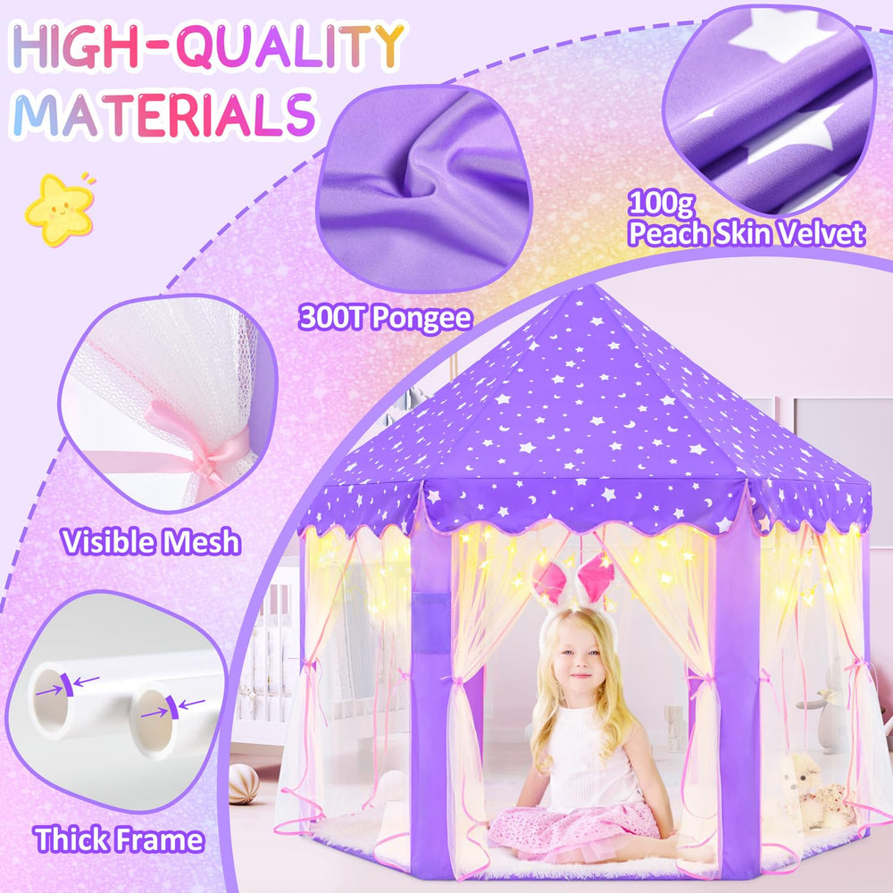 EVOIONOS peach skin velvet tent fabric ensures soft, skin-friendly touch
