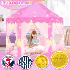 Evoionos Princess Tent indoor playhouse for cozy hideouts and stories.