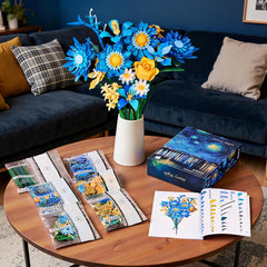 EWED Starry Blooms home-decor setup for timeless beauty
