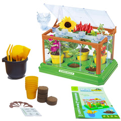 EXBEPE Kids Gardening Kit drip irrigation system keeps roots evenly watered