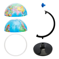 Exerz classic globe design for desk or shelf display.