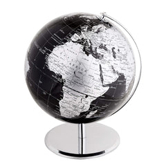 Exerz world globe highlights capitals and major cities for geography exploration
