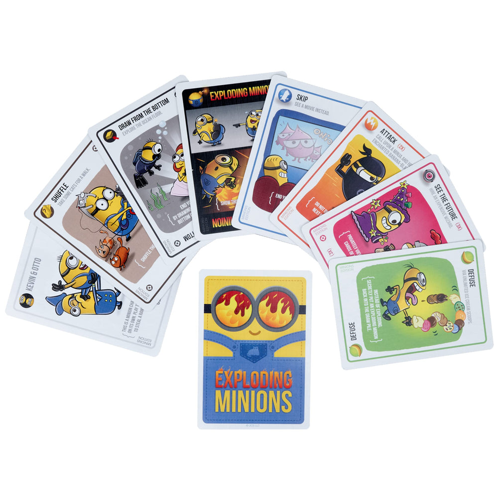 Defuse banana card shown, offering tension and clever saves during play.