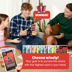 Backstab and steal actions in Exploding Kittens Power Hungry Pets