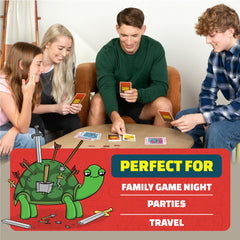 Round winner moment in Exploding Kittens Power Hungry Pets