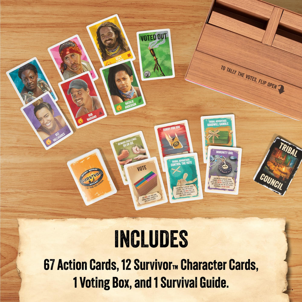 Exploding Kittens Survivor character cards that spark alliances and social play