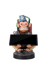 Exquisite Gaming Monkeybomb Cable Guy base detail shows sturdy stability.