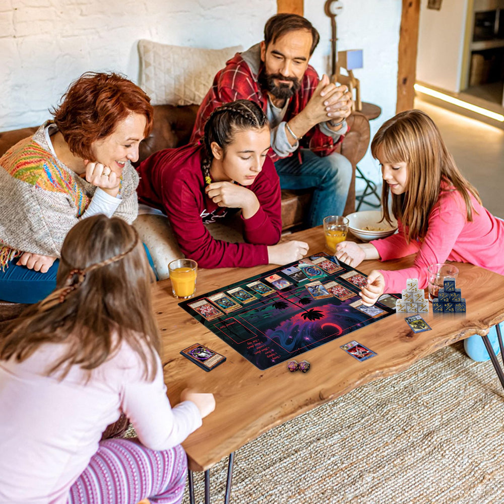 Extalas included 7-dice set enhances tabletop gaming sessions