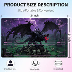 Extalas MTG Playmat print detail highlights vivid artwork and clarity