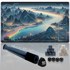 Extalas MTG Playmat front view with vibrant artwork for immersive battles