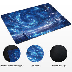 Extalas MTG Playmat non-slip base ensuring stable gameplay during rapid turns.