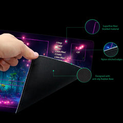 Extalas MTG Playmat non-slip base prevents slippage during intense matches.