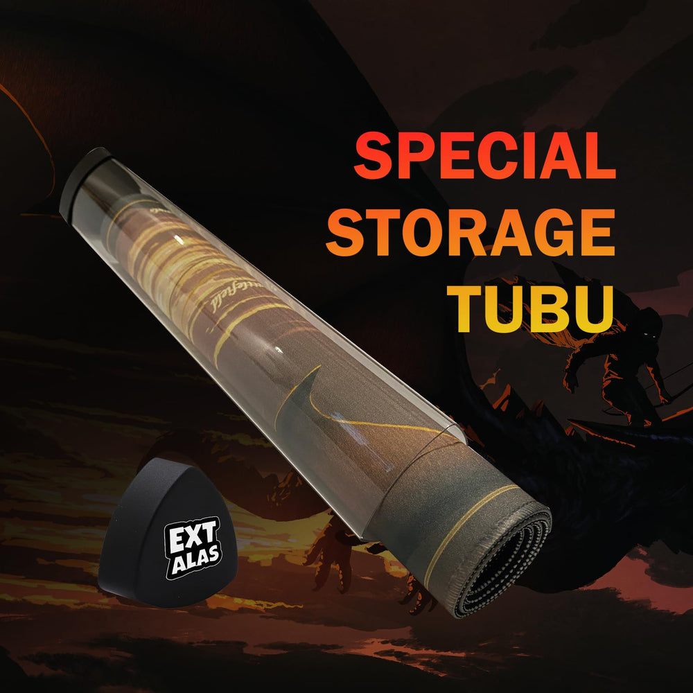 Extalas storage triangle tube protects the mat during travel