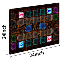 Official Master Rule field zones printed for authentic tournament-style play.