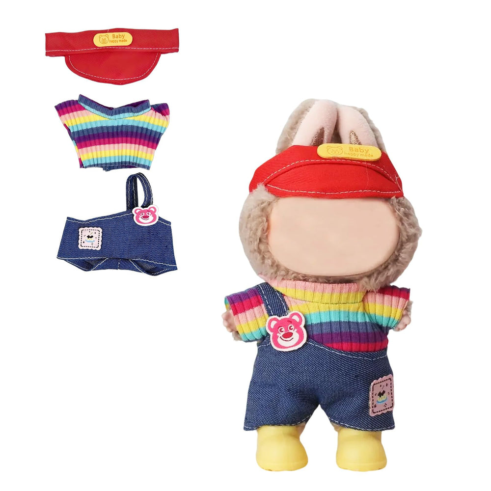 Eyancotoi 17cm doll hat and top set enhances imaginative play.