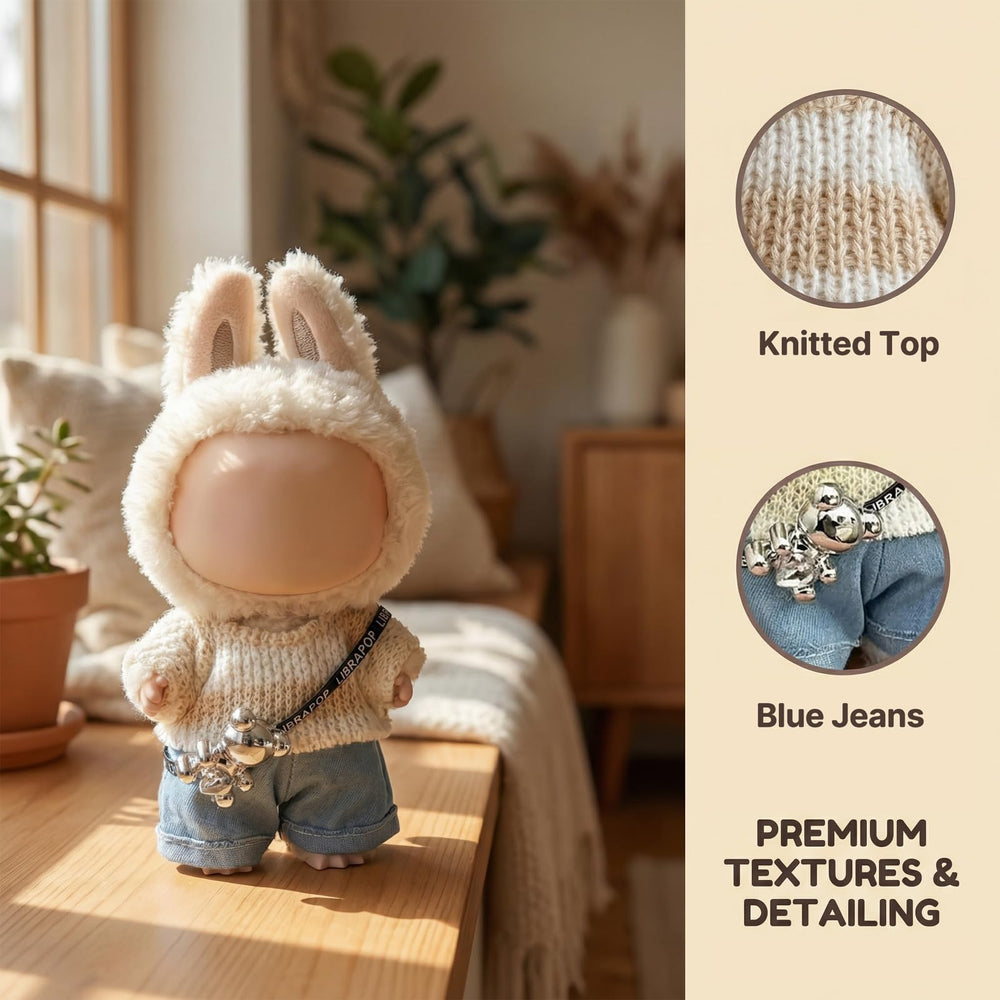 Eyancotoi mix-and-match collection on a 17cm doll to create endless looks.
