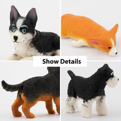 EYSCOTA beagle smiling figure ideal for imaginative play and cake decor
