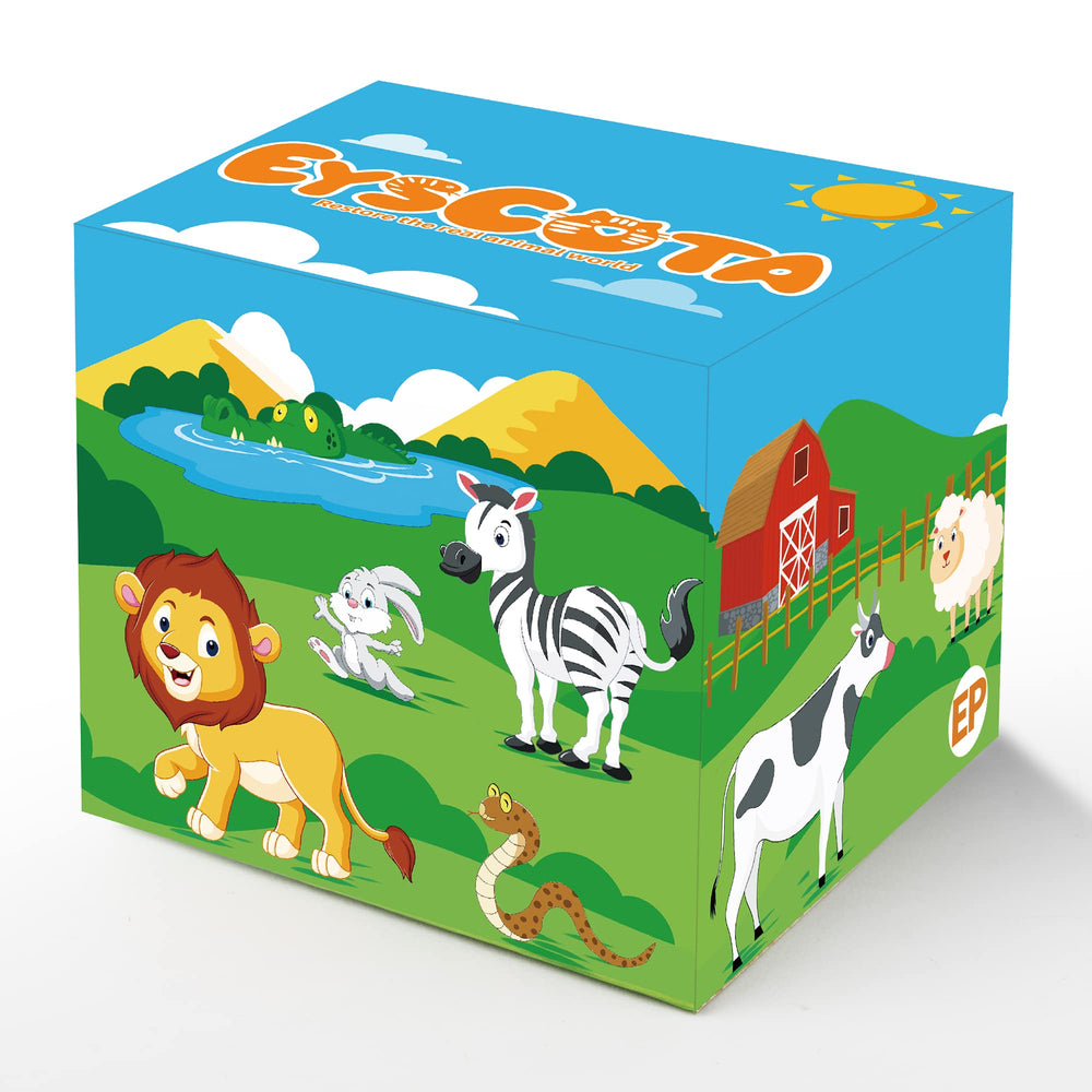 EYSCOTA 12-pack dog figures making delightful party toppers and gifts