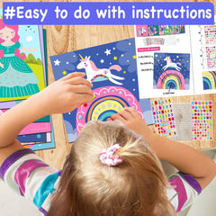 EZCRA age 3-8 crafts for hands-on creativity and coordination.