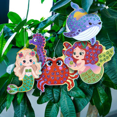 EZKITS4KIDZ travel mosaic kit ideal for on-the-go art projects