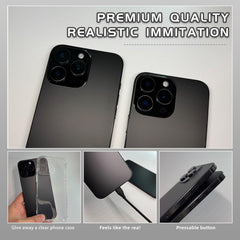 Faawxlo dummy phone with pressable buttons and fixed SIM slot.