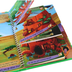 Fable Fox Press Journey to Ochre Land choices on page empower kids to steer the story.