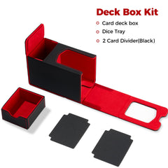 Fabmaker Deck Box dividers help organize decks quickly
