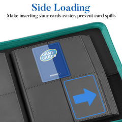 Fabmaker Premium 4-Pocket Binder removable strap for hands-free transport