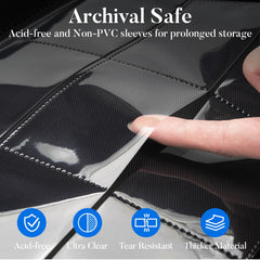 Fabmaker binder with elastic strap secured for travel and safe storage