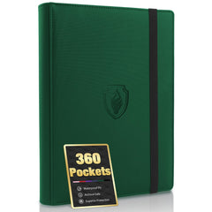 Fabmaker Premium 9-pocket card binder front cover with durable PU exterior and stylish design.