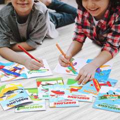 Bulk pack of 24 Faccito coloring books for birthdays and classroom activities.