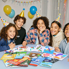 Faccito airplane coloring books suitable for a wide age range, promoting relaxed drawing time.