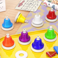 Facmogu bells easy to play by tapping the top for notes.