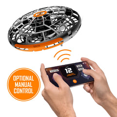Faction Skyfire app interface shows multi-mode play and GPS tracking.